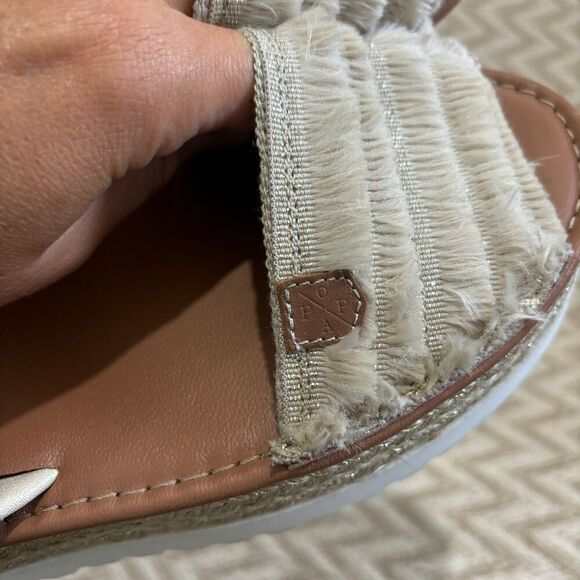 POPA Rosario Flecos Rafia Platform Sandals - Picture 10 of 12